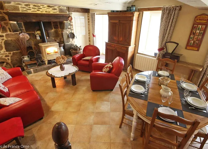 Tatil Evi Maison Charme 6 Pers, Sauna, Vue Bocage, Suisse Normande - Fr-1-497-172 Breel